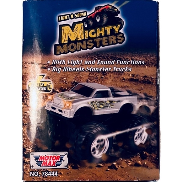 Motor Max - Mighty Monsters Truck - With Light & Sound - E5019C - Picture 3 of 5